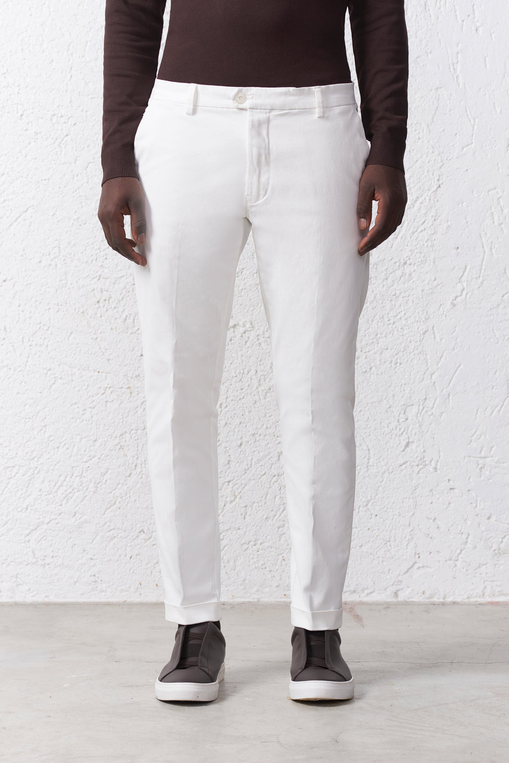 Pantalone Tasca America Raso di Cotone