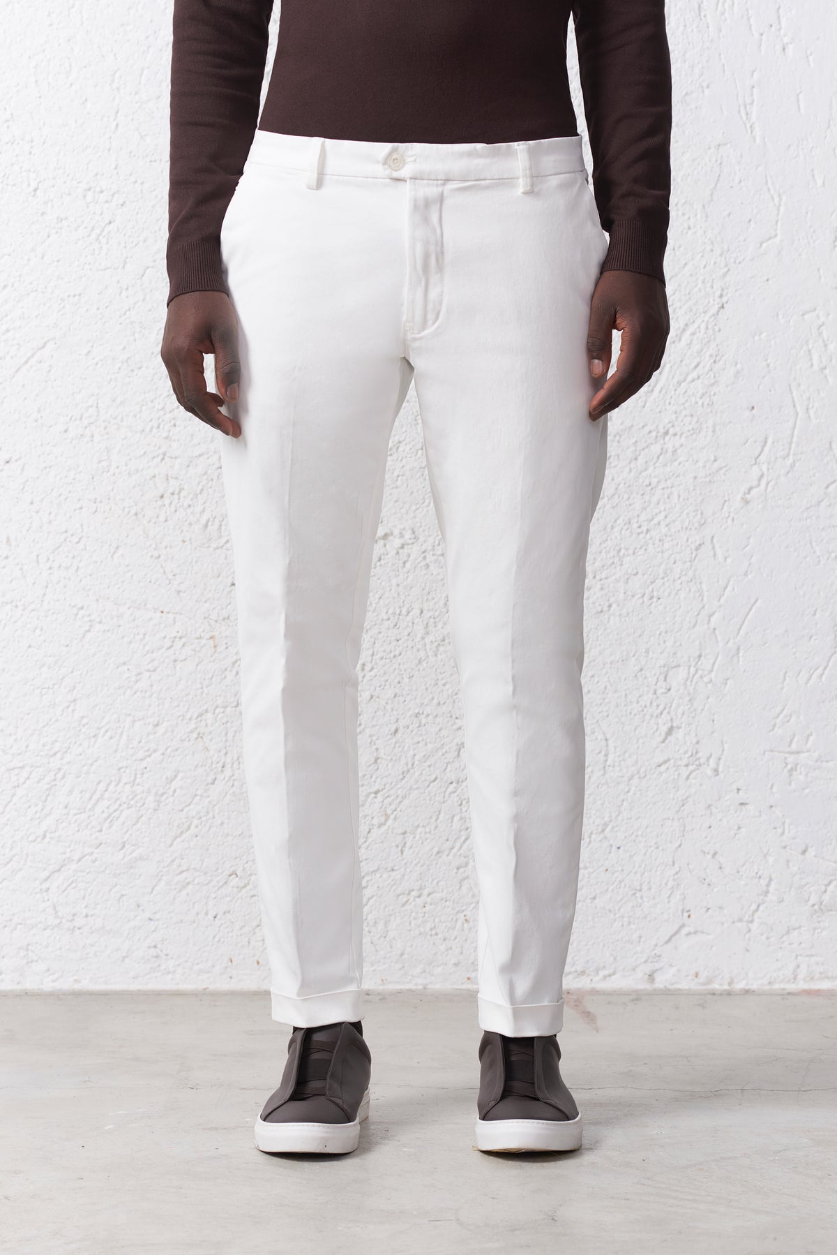 Pantalone Tasca America Raso di Cotone