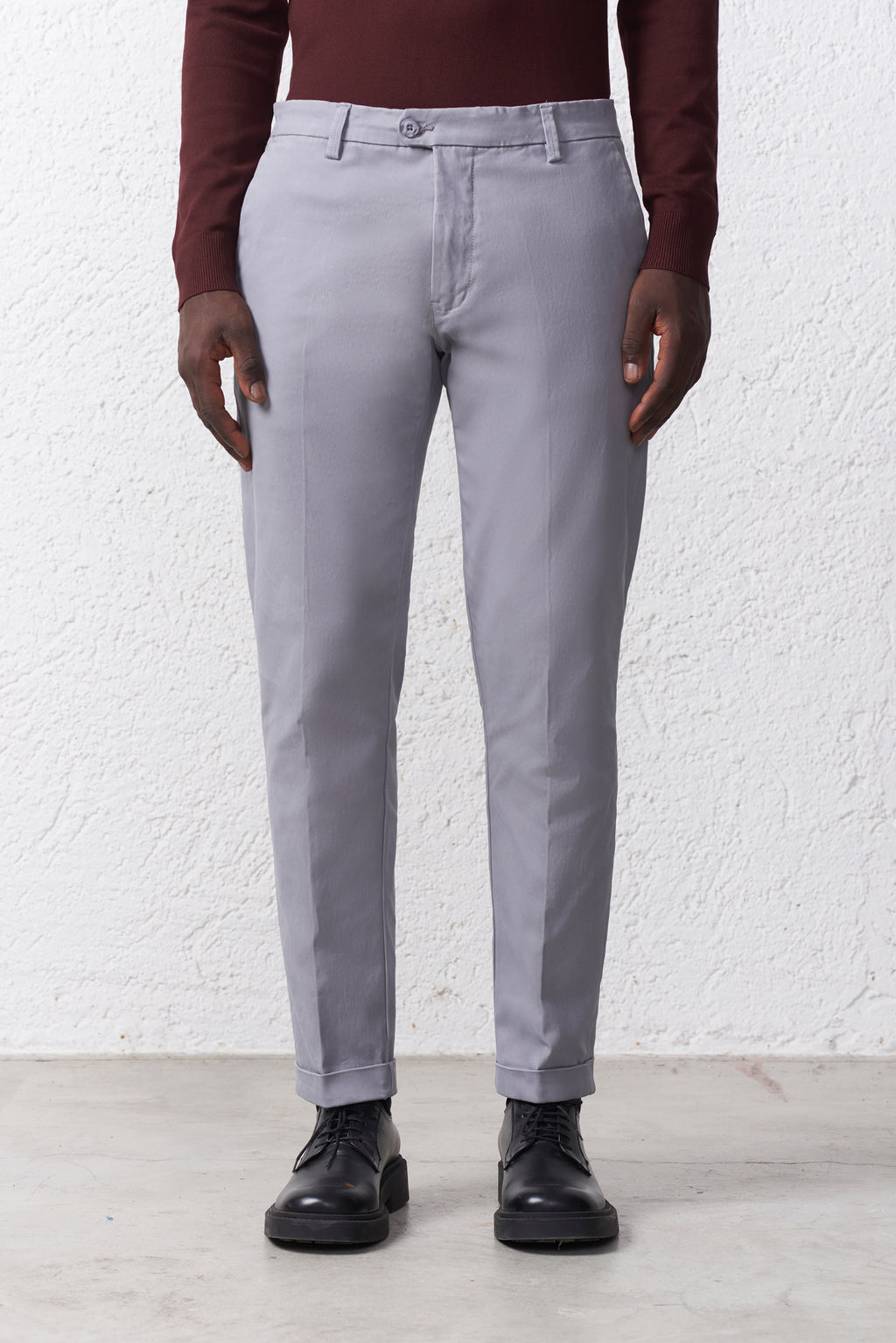 Pantalone Tasca America Raso di Cotone