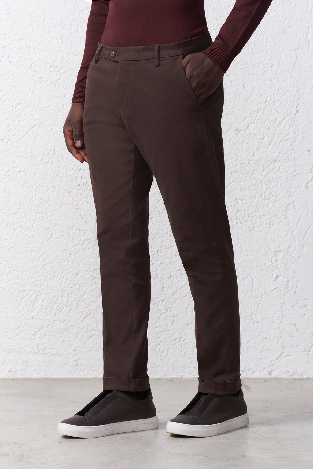 Pantalone Tasca America Raso di Cotone