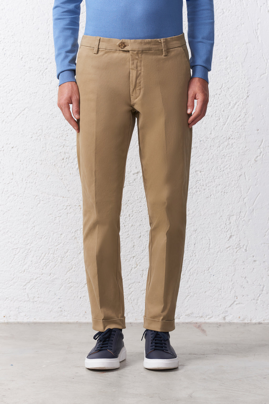 Pantalone Tasca America Raso di Cotone