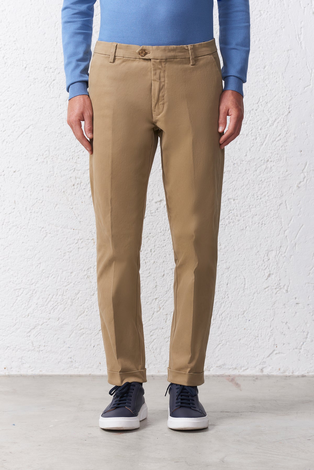 Pantalone Tasca America Raso di Cotone