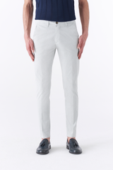 Pantalone basic microquadri