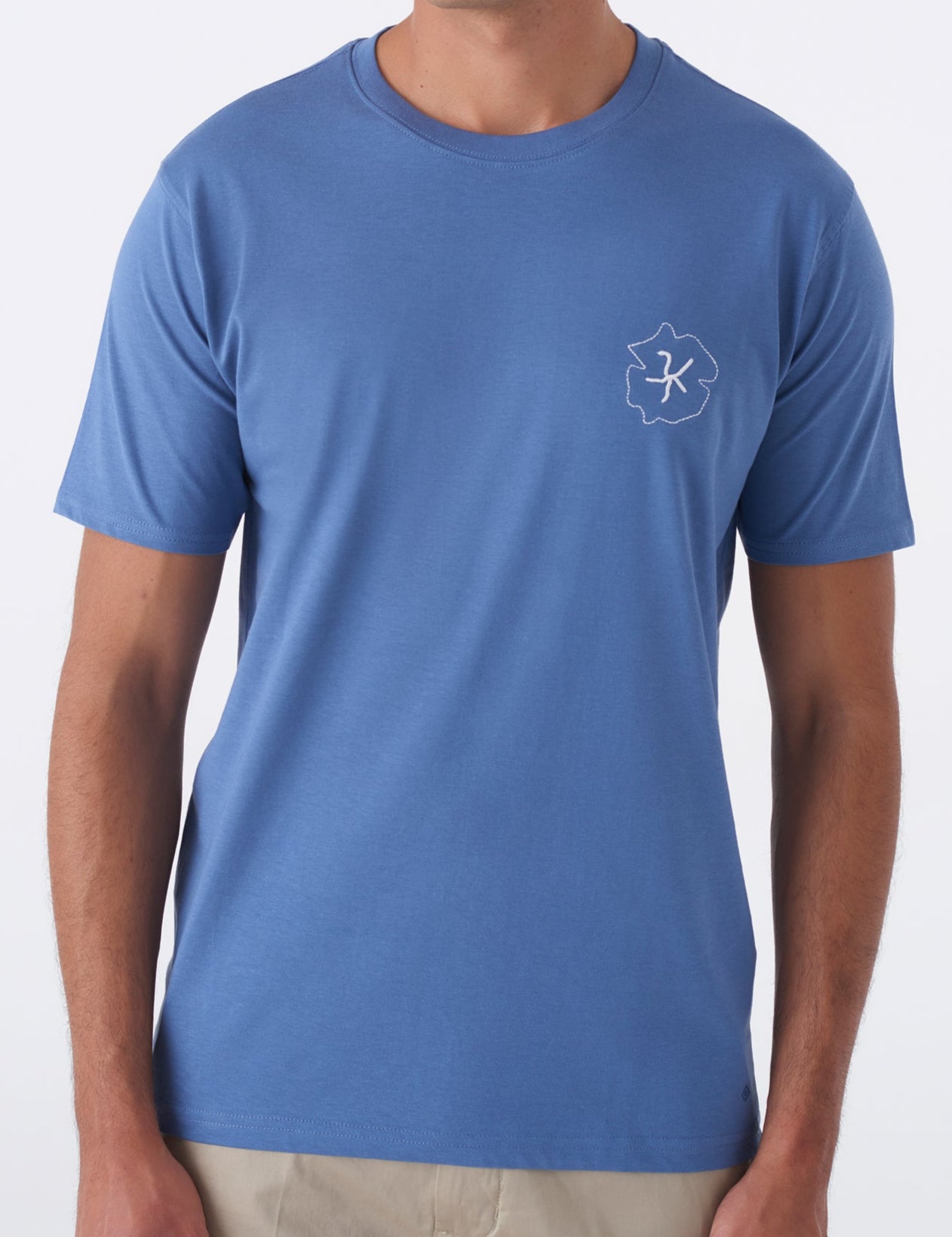 T-shirt basic ricamo