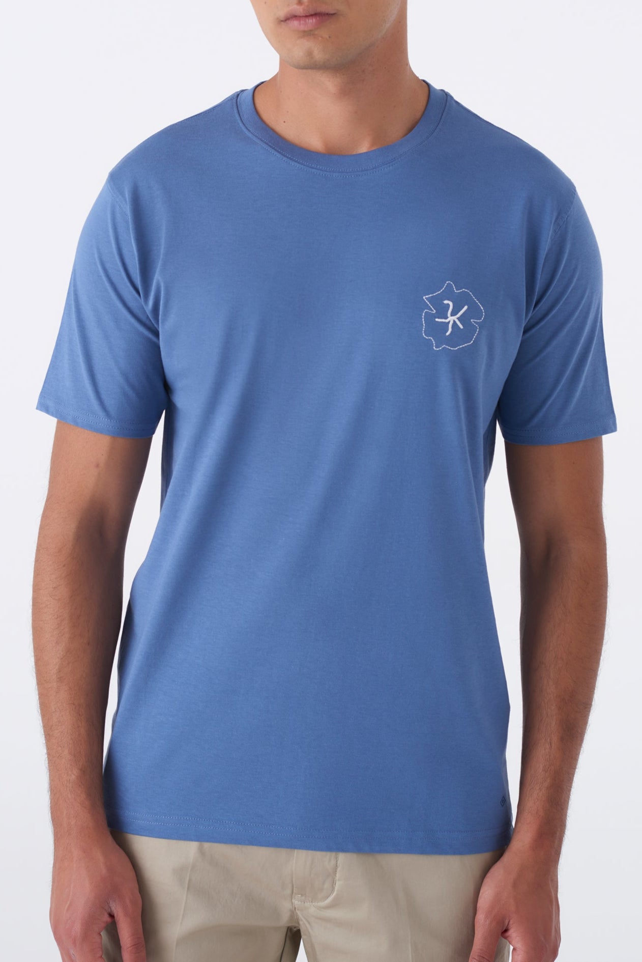 T-shirt basic ricamo