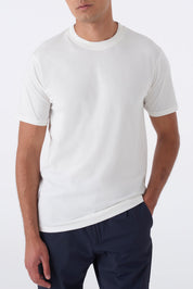 T-shirt basic doppio collo