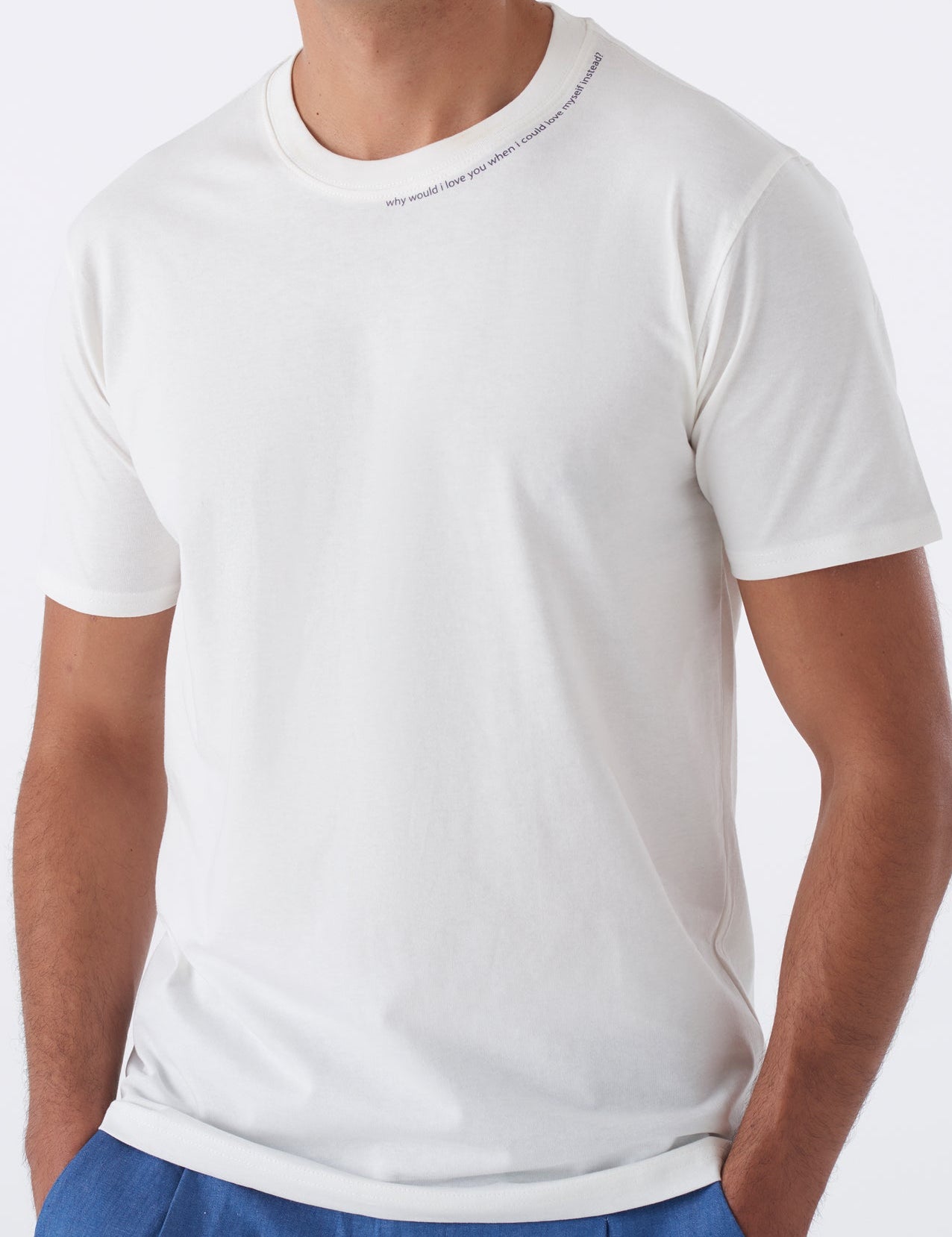 T-shirt girocollo con stampa