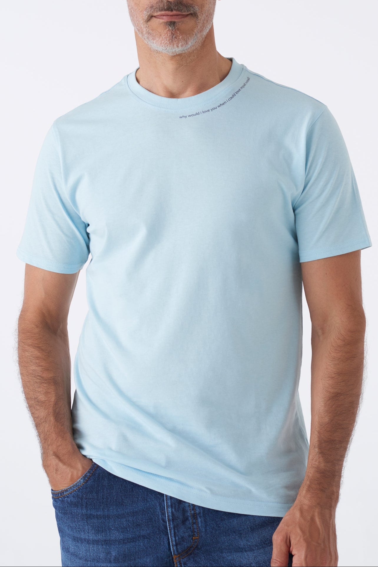 T-shirt girocollo con stampa