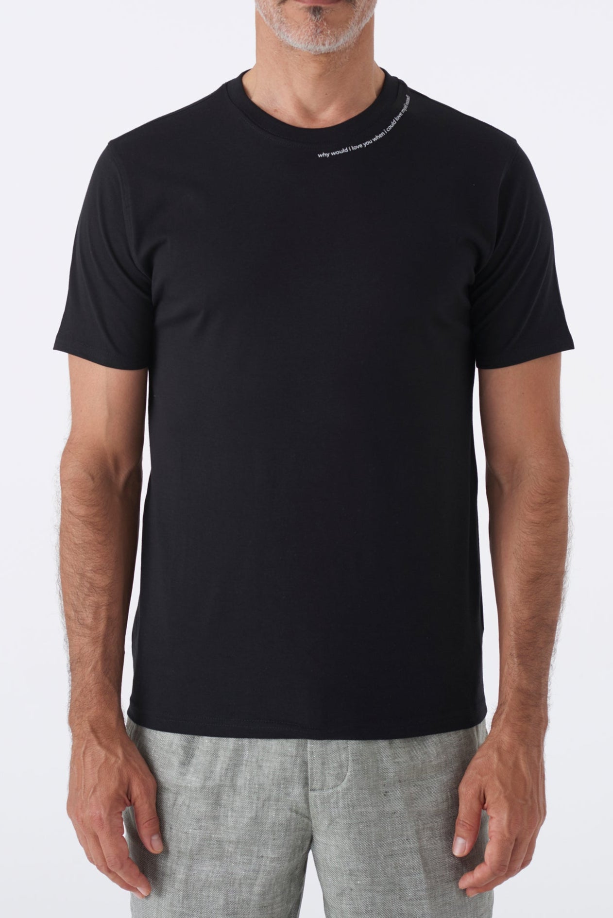 T-shirt girocollo con stampa