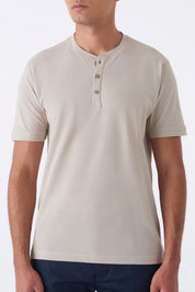 T-Shirt Piqué 3 Bottoni